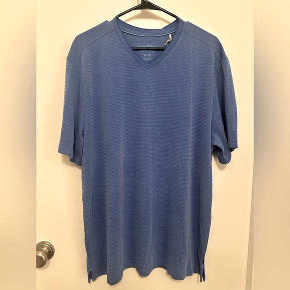Tommy Bahama T-Shirt Islandzone Blue V-Neck Extra Large (XL) - Picture 1 of 8